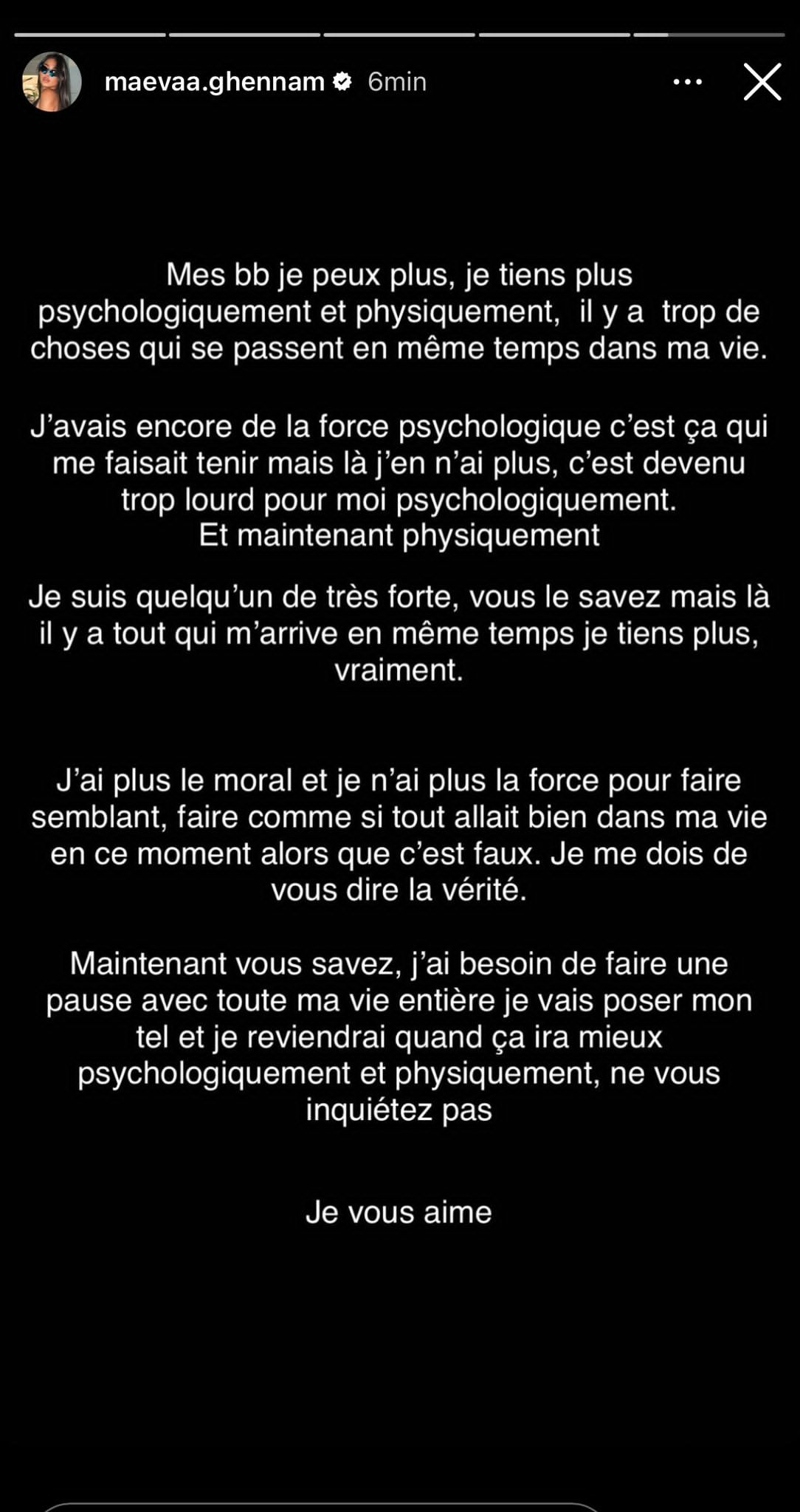 Maeva Ghennam : au plus mal, elle décide d’agir