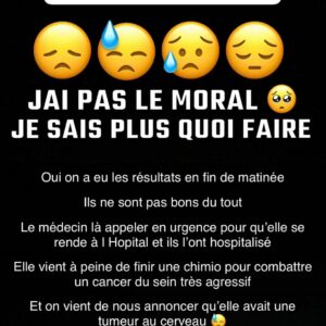 Manon Tanti : au plus mal, la santé de sa nanny qui luttait contre un cancer du sein se dégrade 