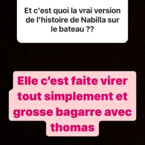 Nabilla et Thomas Vergara : impliqués dans une bagarre à Cannes ?