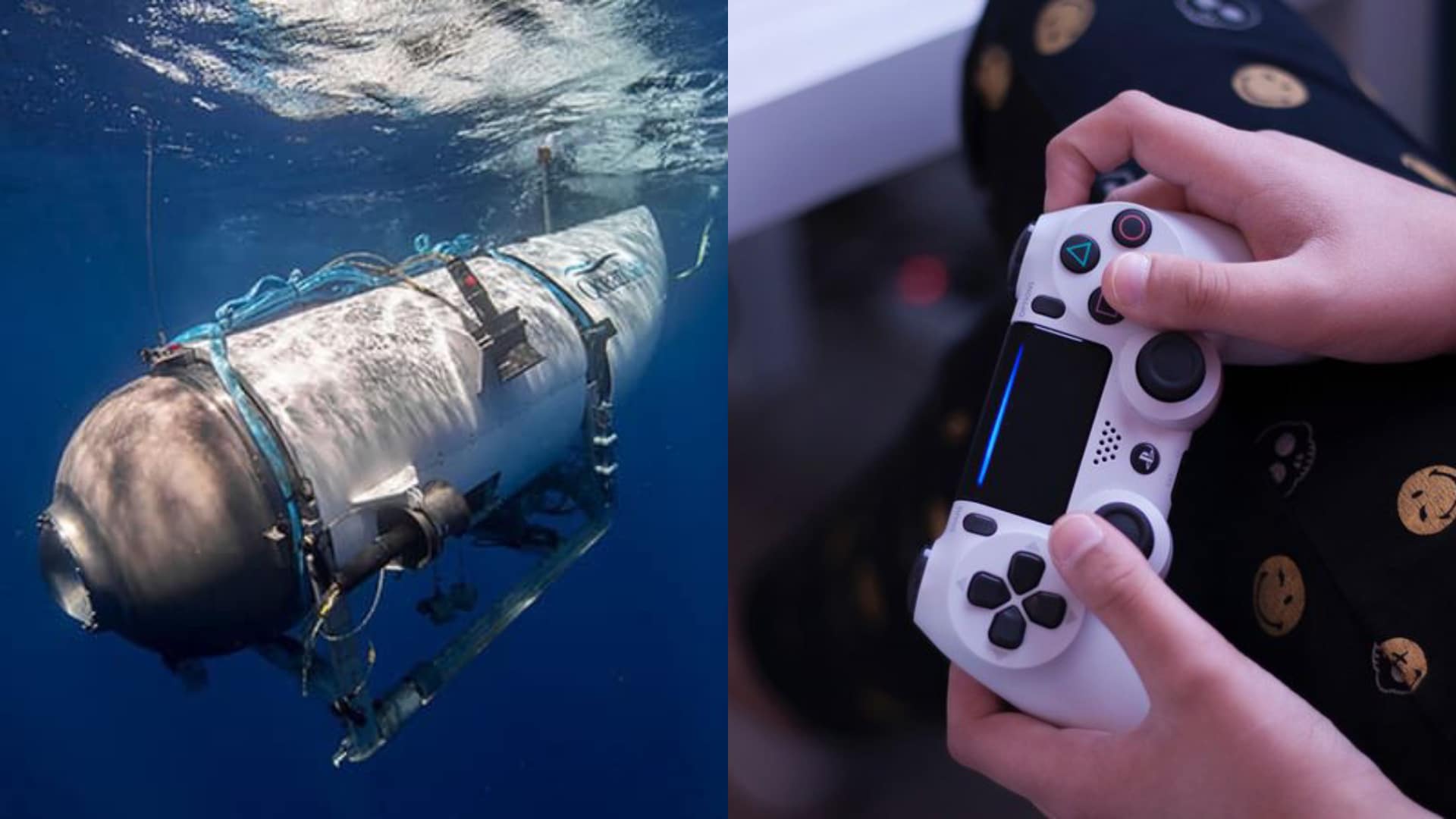 La raison pour laquelle le sous-marin près du Titanic se contrôle avec une manette de jeux vidéo se précise