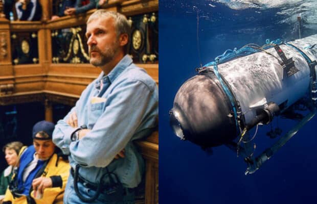 Accident du submersible Titan : James Cameron se dit 'frappé' par la ressemblance avec la catastrophe du Titanic