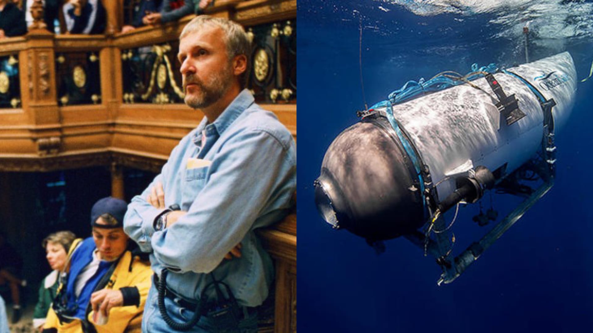 Accident du submersible Titan : James Cameron se dit 'frappé' par la ressemblance avec la catastrophe du Titanic