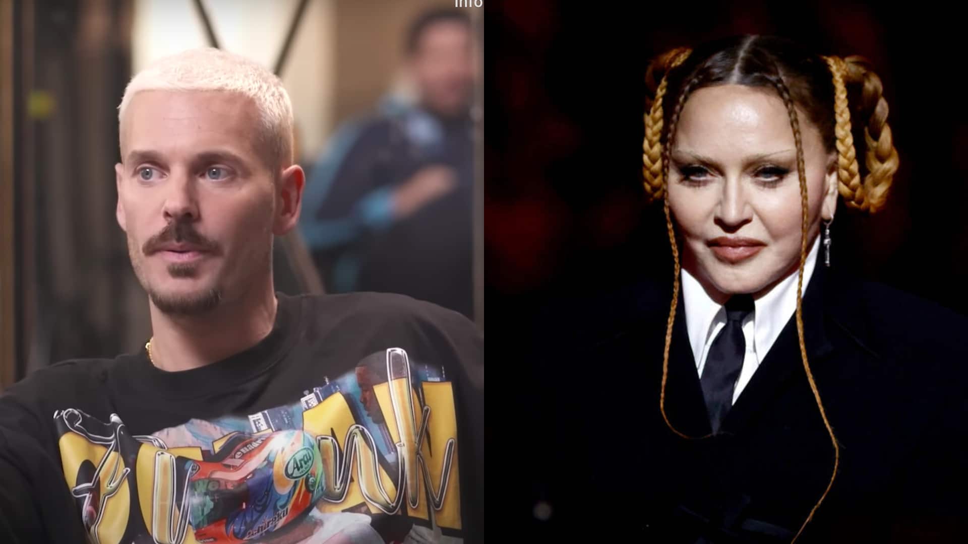 Matt Pokora se livre sur son expérience marquante avec Madonna