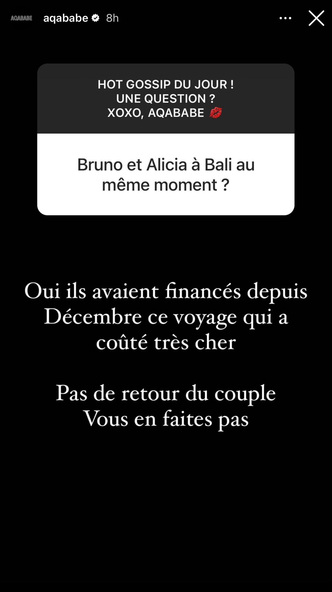 Alicia (MAPR) : de nouveau en couple avec Bruno après sa tromperie ? Ils se retrouvent loin de la France