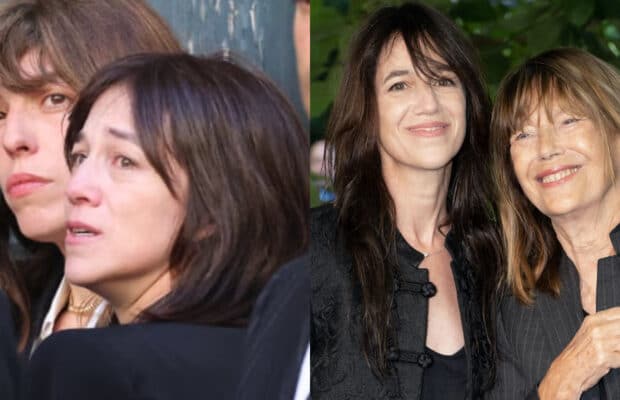 'Je me retrouve orpheline' : Charlotte Gainsbourg en larmes aux obsèques de Jane Birkin, son discours émeut la Toile