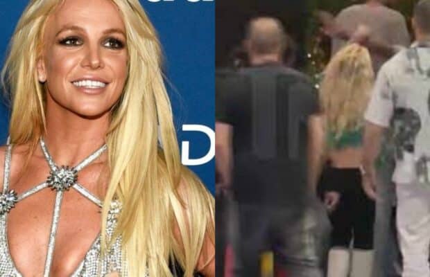Britney Spears frappée au visage : les images de son agression par un garde du corps
