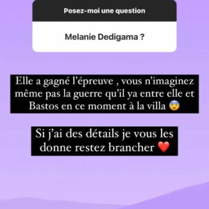 Mélanie Dedigama : en froid avec Bastos sur le tournage des Cinquante ? Les conditions de leurs retrouvailles se précisent