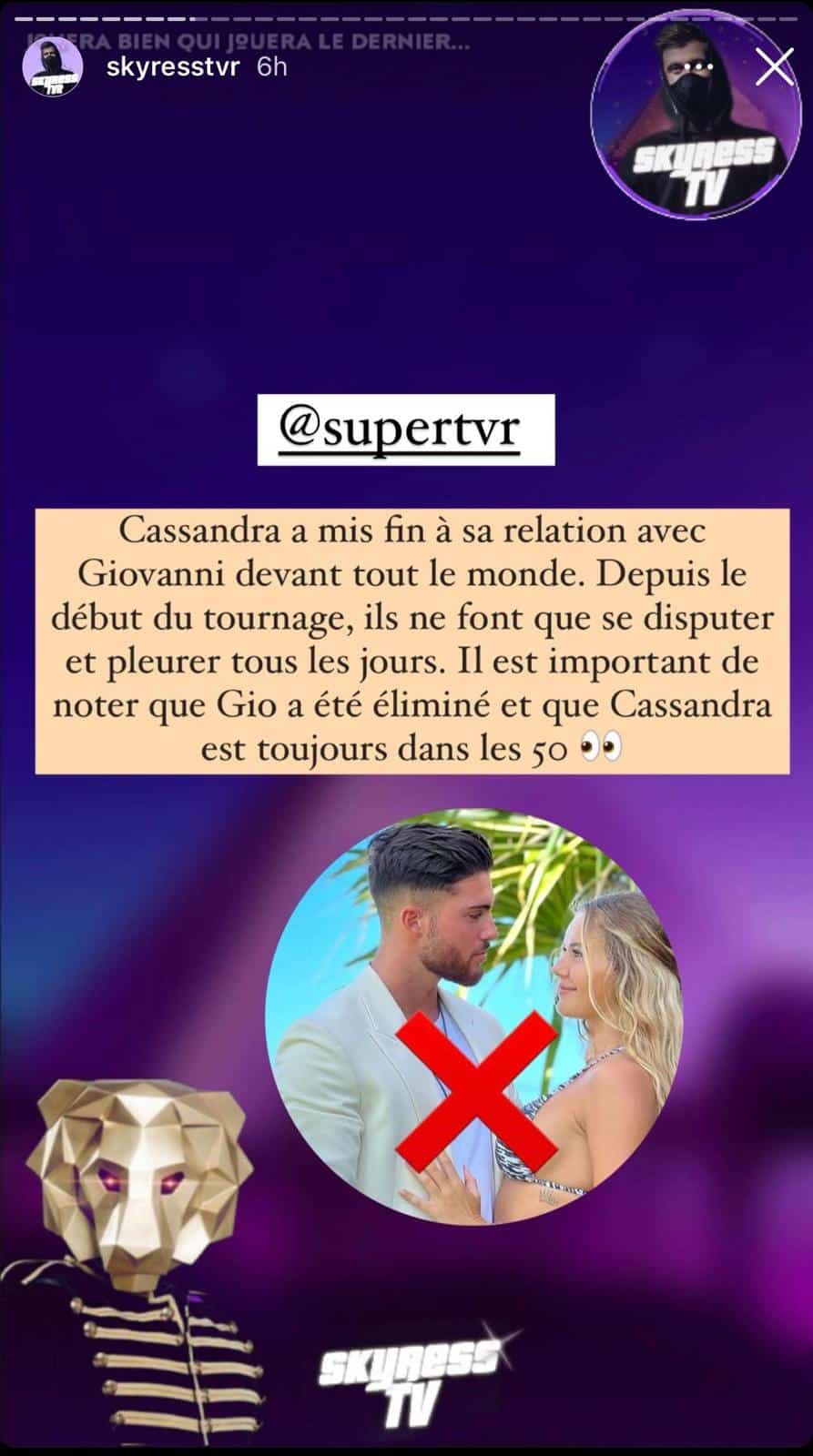 Les Cinquante : Cassandra et Giovanni de nouveau en couple sur le tournage ?