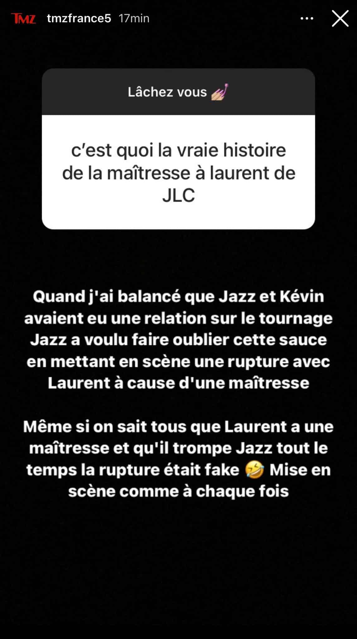 Jazz Correia : l'influenceuse est accusée d'avoir orchestré sa rupture avec Laurent à cause de Kevin Guedj