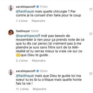 Sarah Lopez : sa fille comparée à une mamie, elle répond aux haters