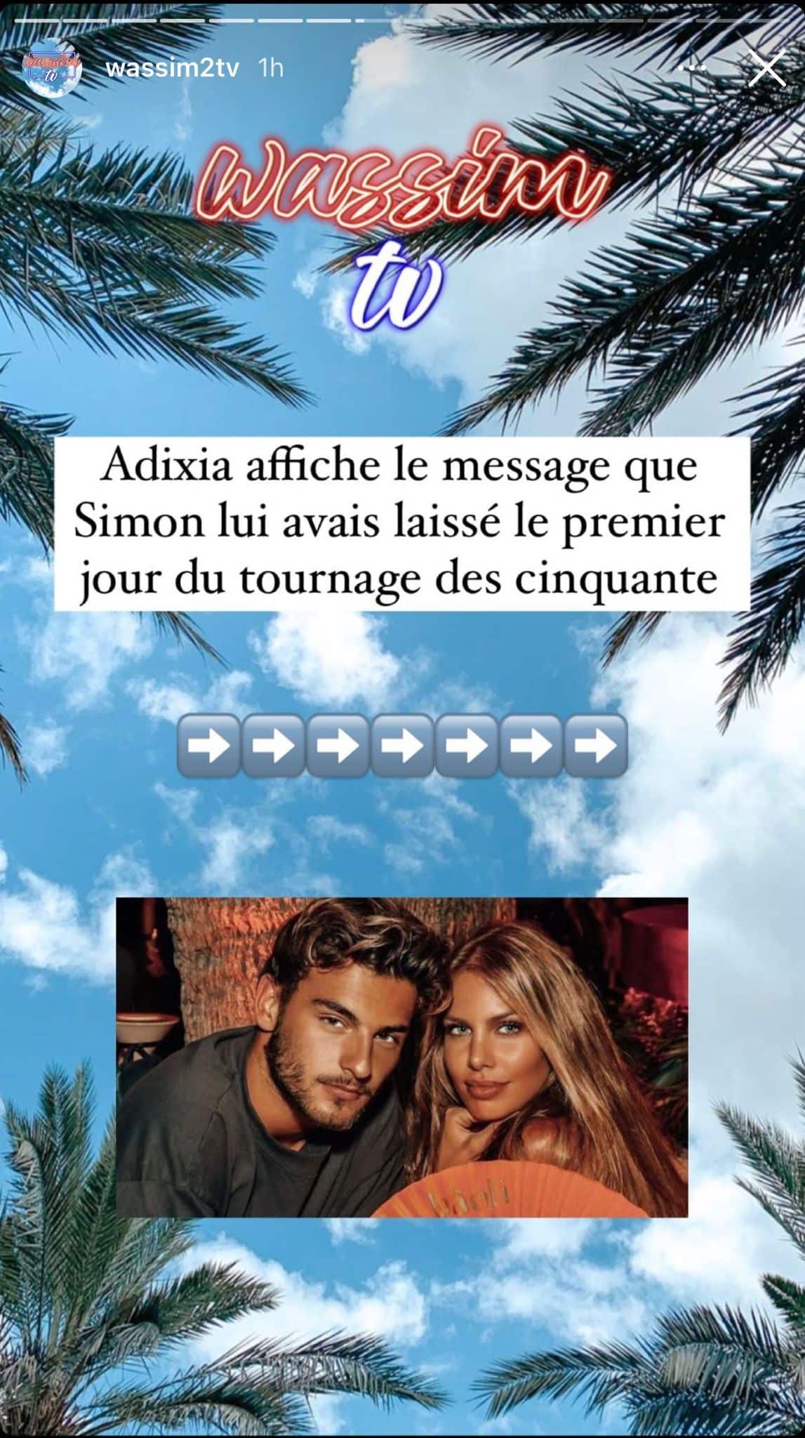 Adixia : trompée par Simon Castaldi avec Cassandra Jullia, elle montre des messages compromettants