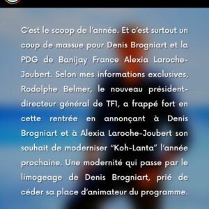 Denis Brogniart : évincé de Koh Lanta ? L’animateur devrait être remplacé la saison prochaine