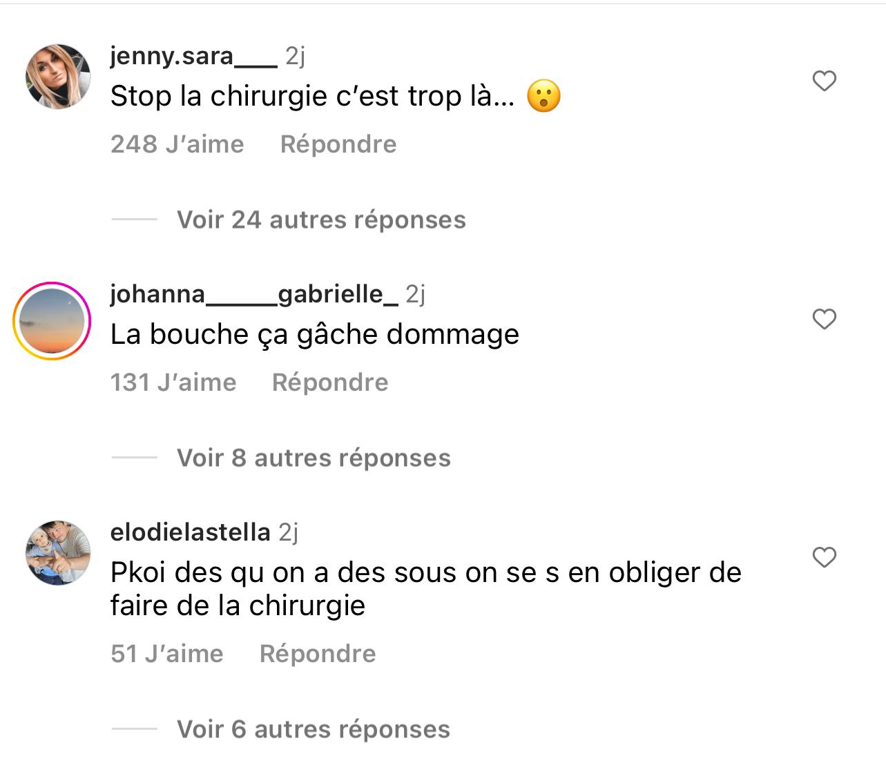 Commentaires Laura Lempika