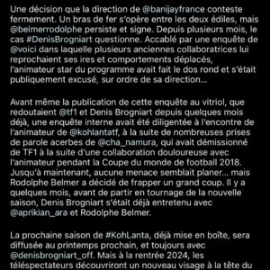 Denis Brogniart : évincé de Koh Lanta ? L’animateur devrait être remplacé la saison prochaine