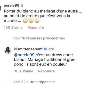 Iris Mittenaere : sa tenue à un mariage jugée déplacée, elle s'attire les foudres des internautes