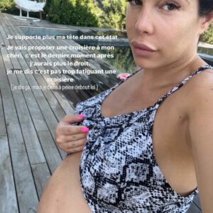 'Je ne supporte plus ma...' : Kim Glow enceinte, son apparence lui déplaît fortement