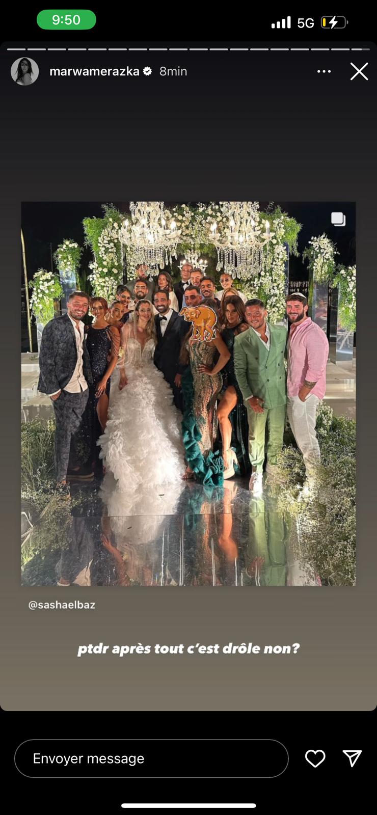 Mariage de Magali Berdah : Maeva Ghennam partage une photo de groupe et floute le visage d'une invitée