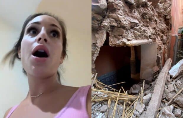 Mélanie Orl : en panique, elle se filme pendant le tremblement de terre survenu au Maroc