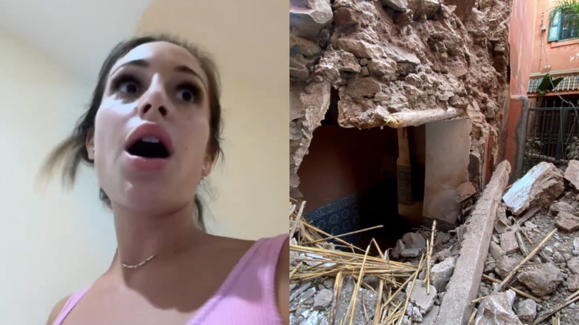 Mélanie Orl : en panique, elle se filme pendant le tremblement de terre survenu au Maroc