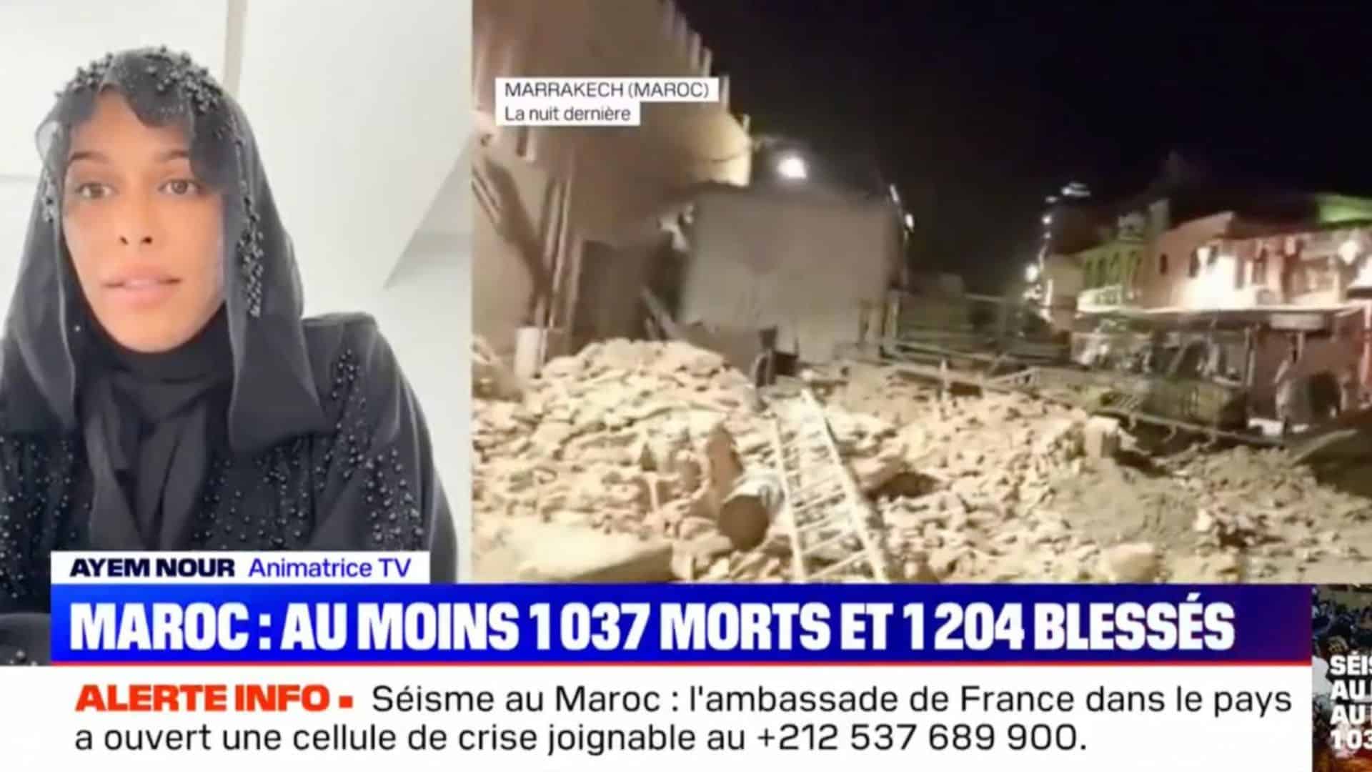 'Il s'est réveillé en pleurant' : Ayem Nour revient sur la réaction de son jeune fils Ayvin pendant le tremblement de terre au Maroc