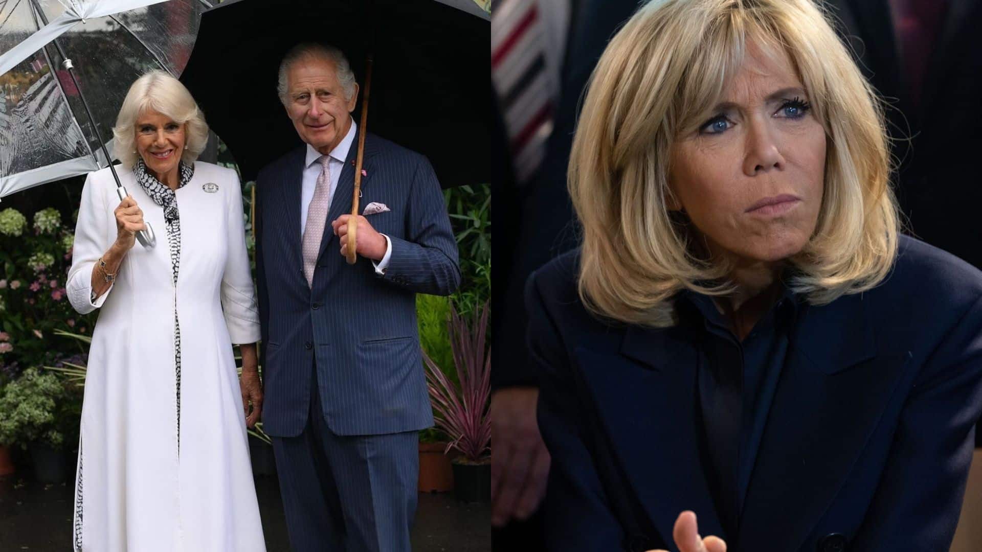 Charles III en France : la demande de Camilla qui aurait rendu Brigitte Macron furieuse se précise