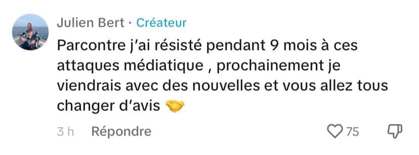 'S'il te plaît laisse moi' : Julien Bert tacle son ex Hilona Gos, les internautes voient rouge