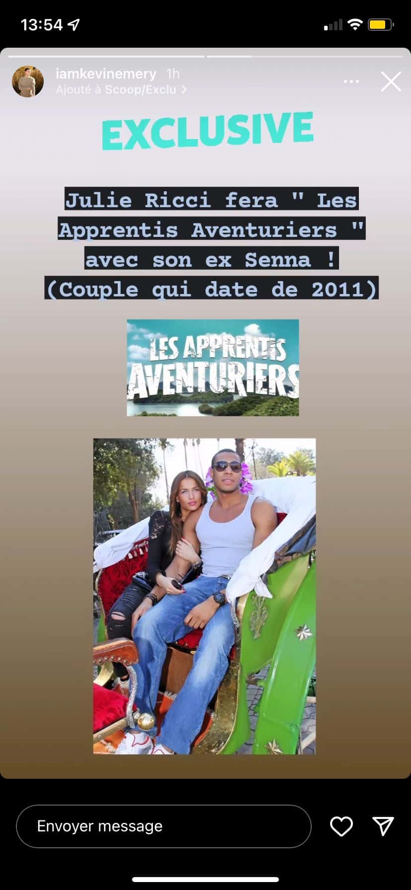 Julie Ricci : au casting des Apprentis Aventuriers 7, l'identité de son binôme se précise