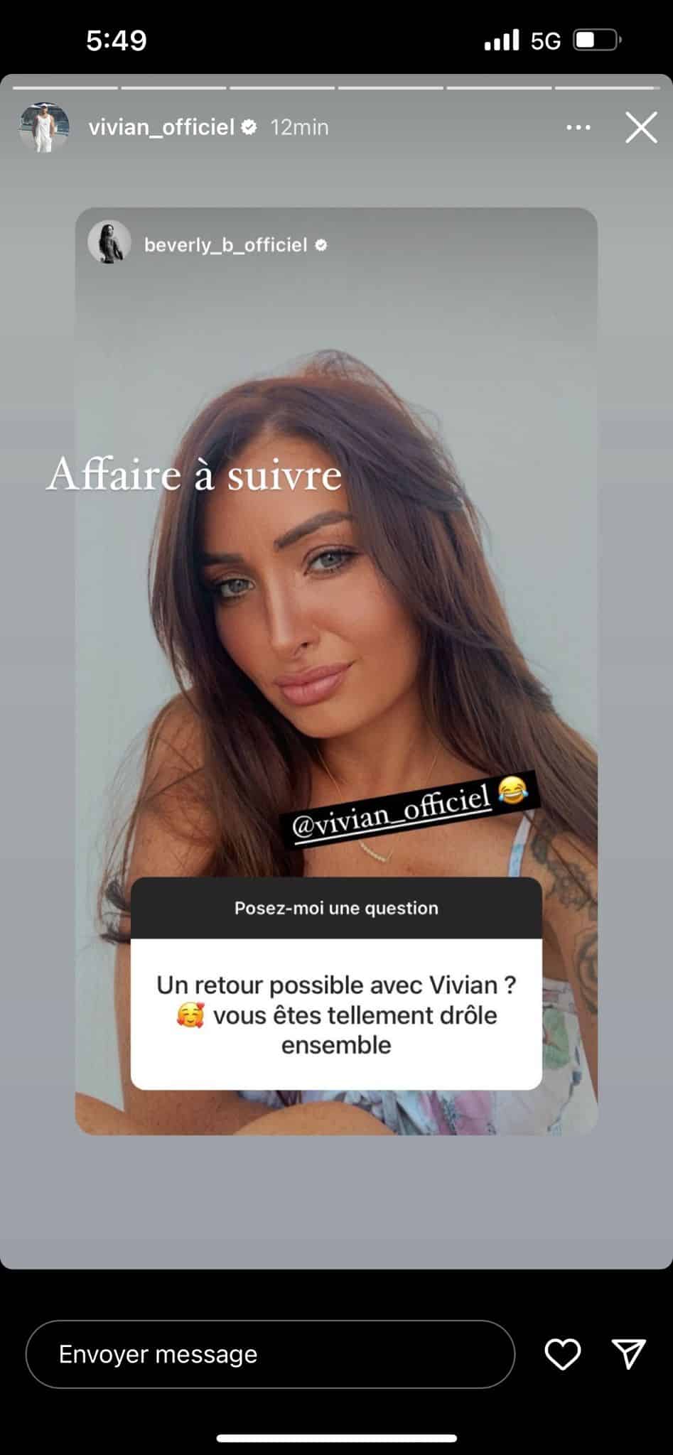 Beverly Bello (Les Apprentis Aventuriers) : elle serait de nouveau en couple avec Vivian Grimigni depuis la fin du tournage