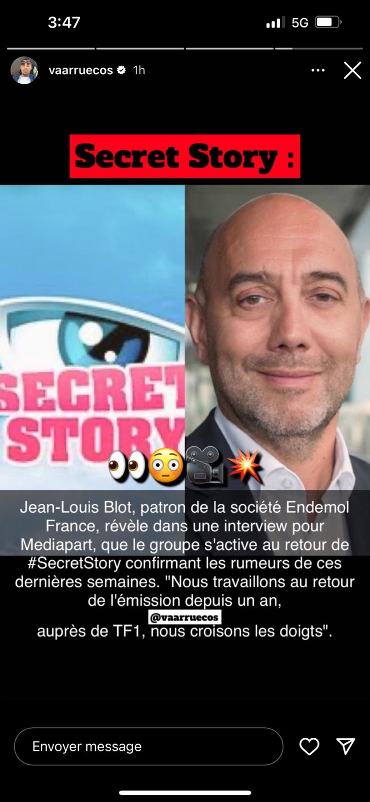 Secret Story : TF1 officialise le retour de l'émission culte de télé-réalité