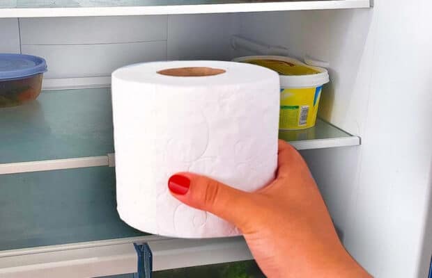 Astuce TikTok : mettre son papier toilette dans le frigo est la nouvelle tendance à suivre