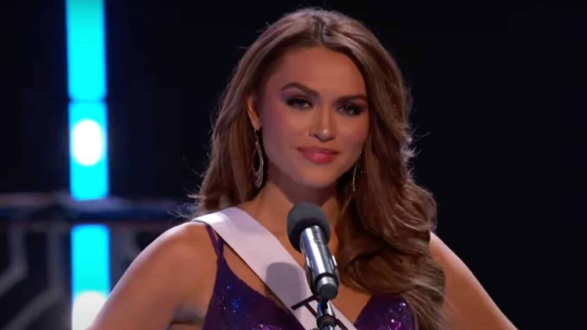 'Adieu le top 20' : les internautes mécontents par la 1ère prestation de Diane Leyre à Miss Univers 2023