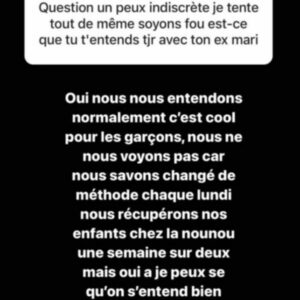 'L'orage est passé…' : Julie Ricci de nouveau en couple avec le père de ses enfants ? Elle se livre