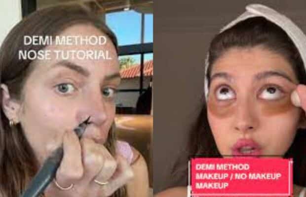 "Demi method" : la tendance maquillage qui affole TikTok