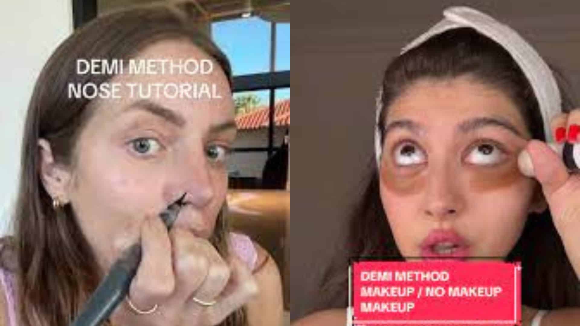 "Demi method" : la tendance maquillage qui affole TikTok