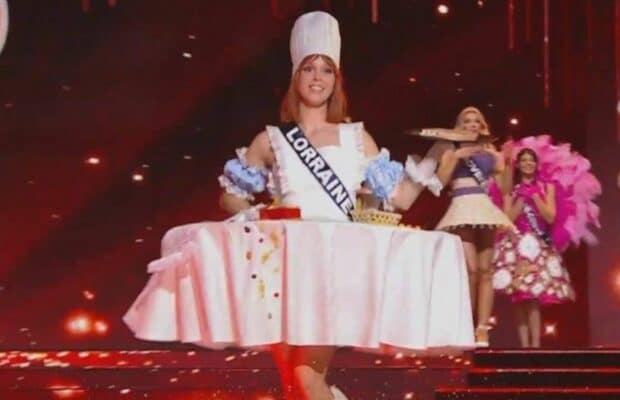 Miss France 2024 : la raison pour laquelle Miss Lorraine était habillée en table