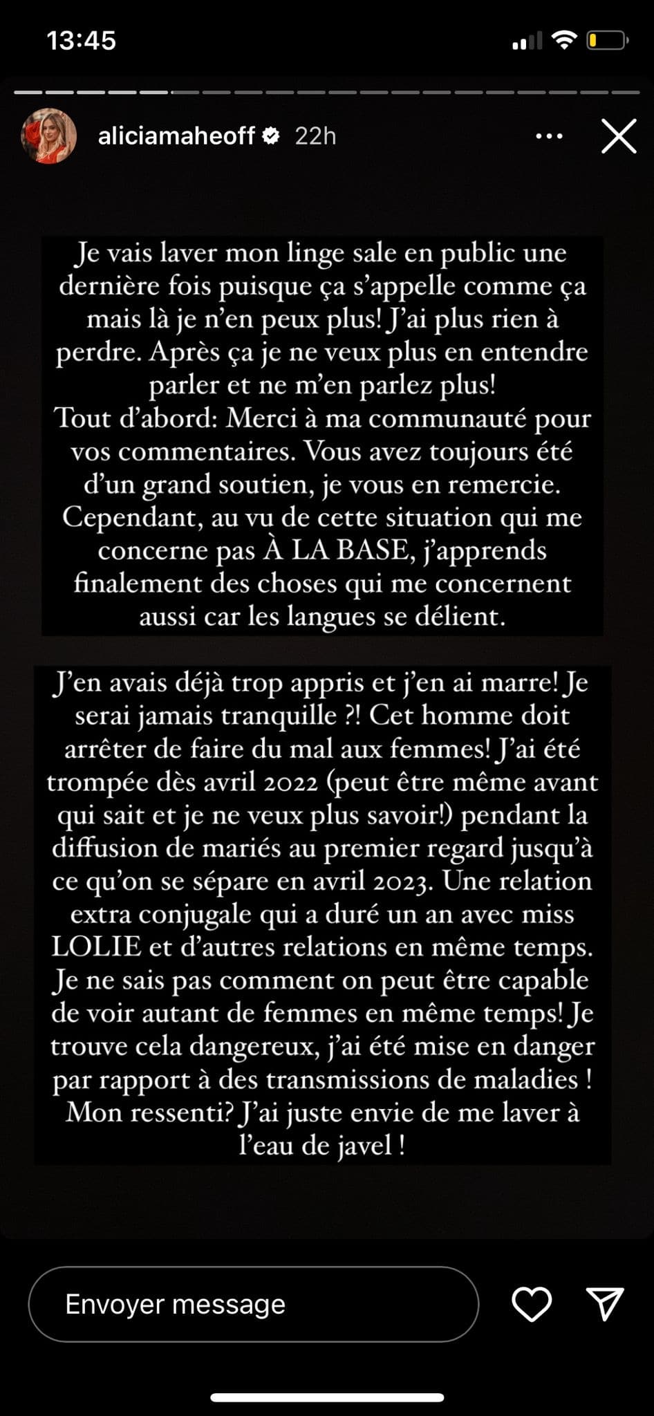 Bruno (MAPR) : séparé de Jennifer, son ex Alicia révèle l'identité de ses maitresses