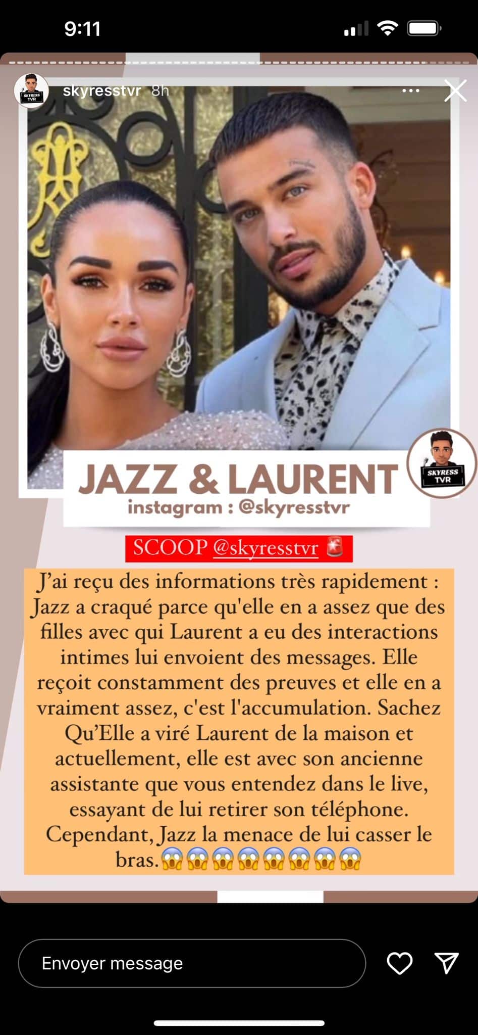 Jazz Correia : séparée de son mari Laurent, les raisons de leur divorce se précisent