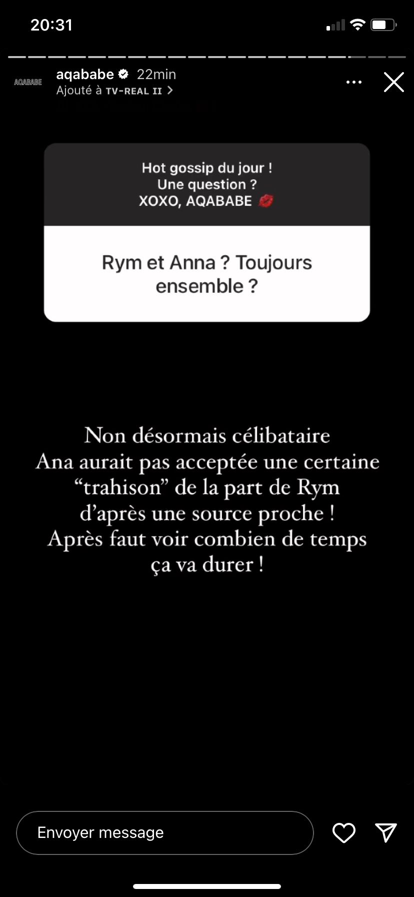 Rym Renom : séparée d'Ana, les raisons de leur rupture se précisent