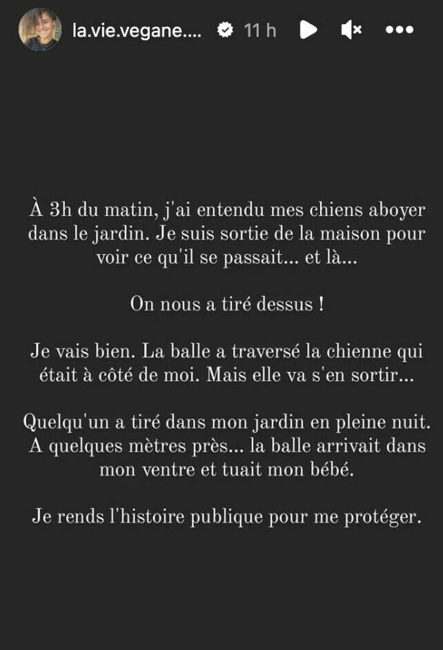 Caroline (MAPR) : enceinte, elle a été visée par des coups de feu