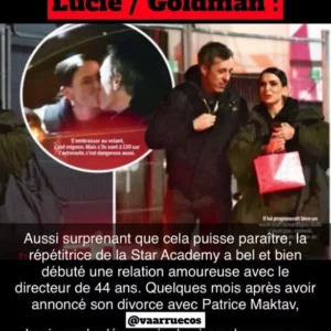 Star Academy : Michael Goldman serait en couple avec Lucie Bernardoni