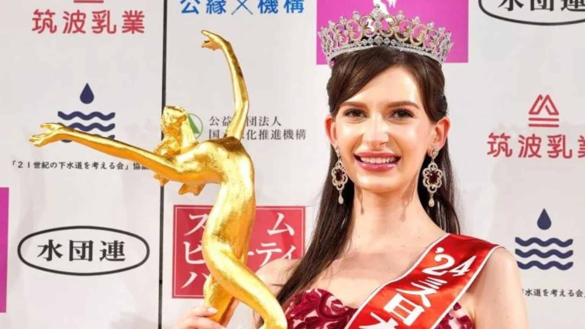 Miss Japon 2024 : obligée de rendre sa couronne après une liaison avec un homme marié