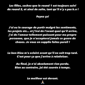 "J'ai eu le courage de partir" : Mélanie Orl victime de violences conjugales, elle annonce sa rupture