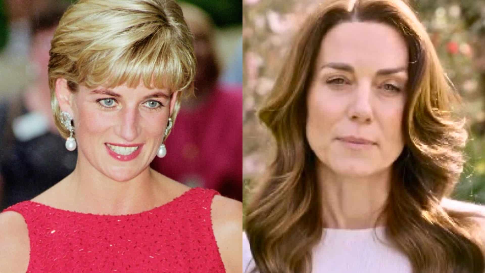 Kate Middleton atteinte d'un cancer : elle fait une discrète référence à Lady Diana lors de son annonce