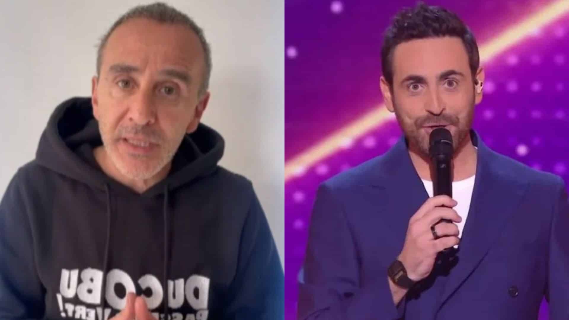 Elie Semoun : il dit une drôle de phrase à Camille Combal dans DALS