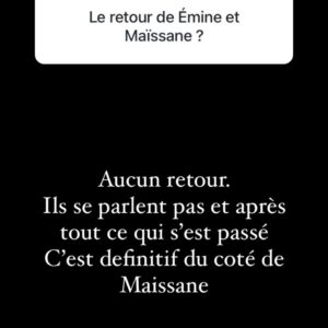 Emine : prêt à se remettre en couple avec Maïssane après son divorce ? On en sait plus