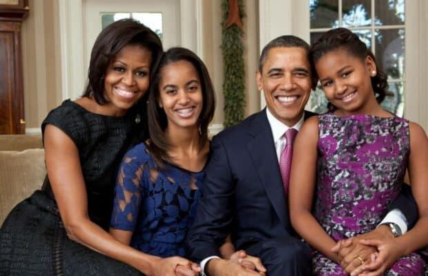 Barack et Michelle Obama : leurs filles Malia et Sasha apparaissent méconnaissables
