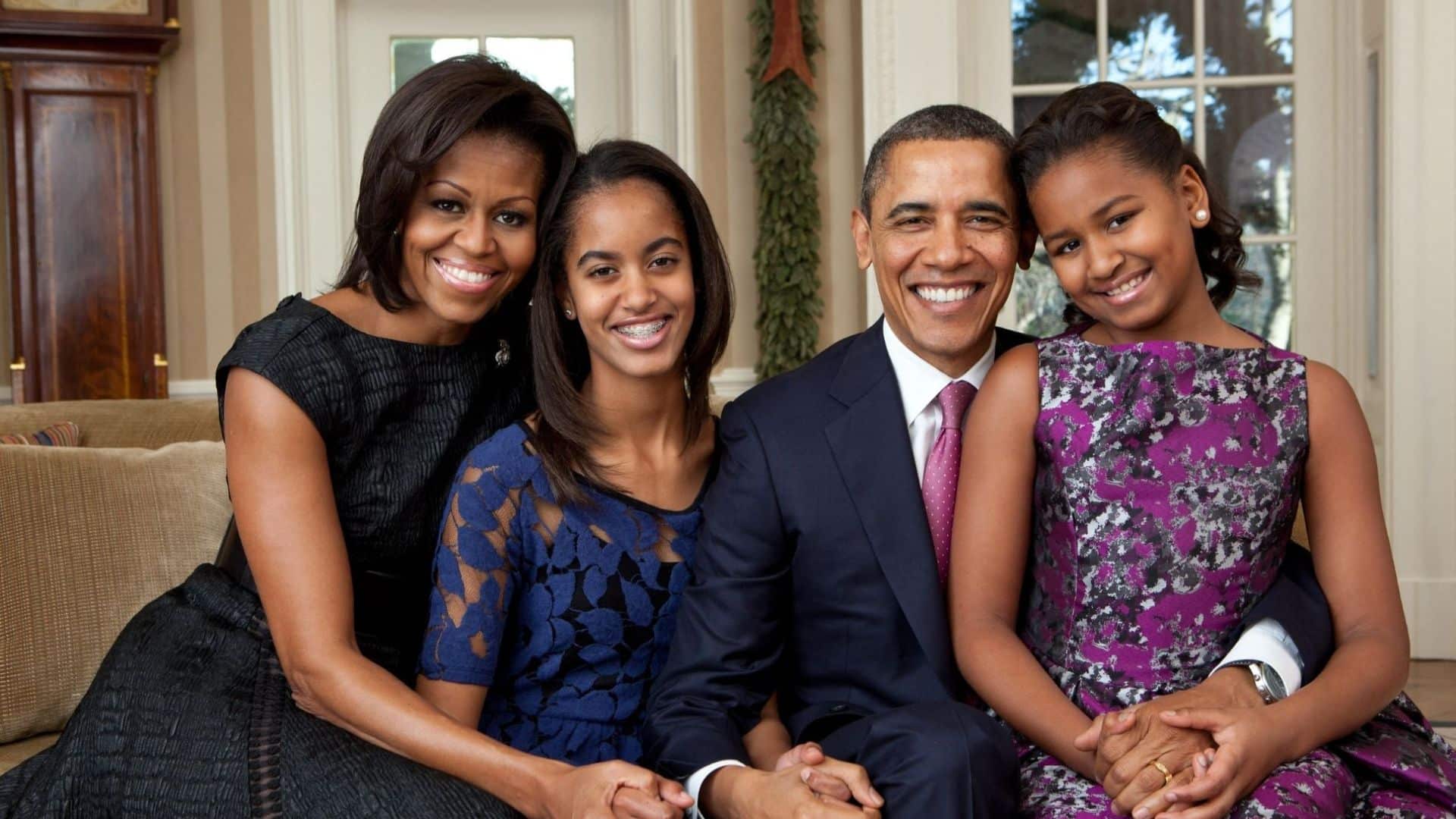 Barack et Michelle Obama : leurs filles Malia et Sasha apparaissent méconnaissables