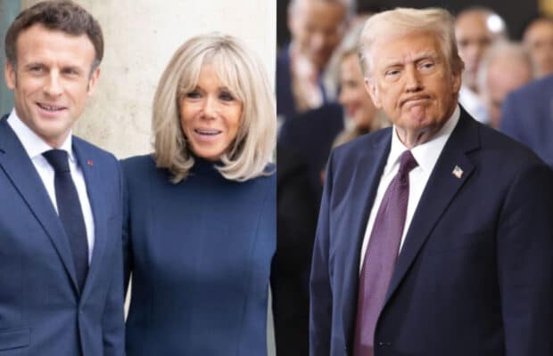 Emmanuel Macron : giflé par sa femme Brigitte ? Donald Trump réagit à la vidéo et lui donne un conseil