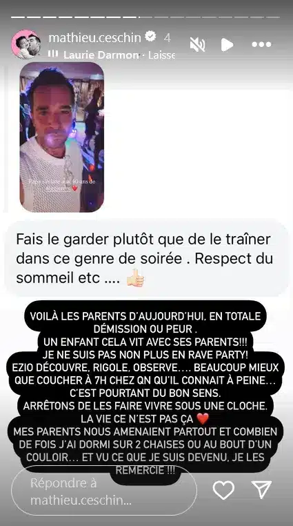 Mathieu (L'amour est dans le pré) : il emmène son fils d'un an en soirée, les images alertent les internautes