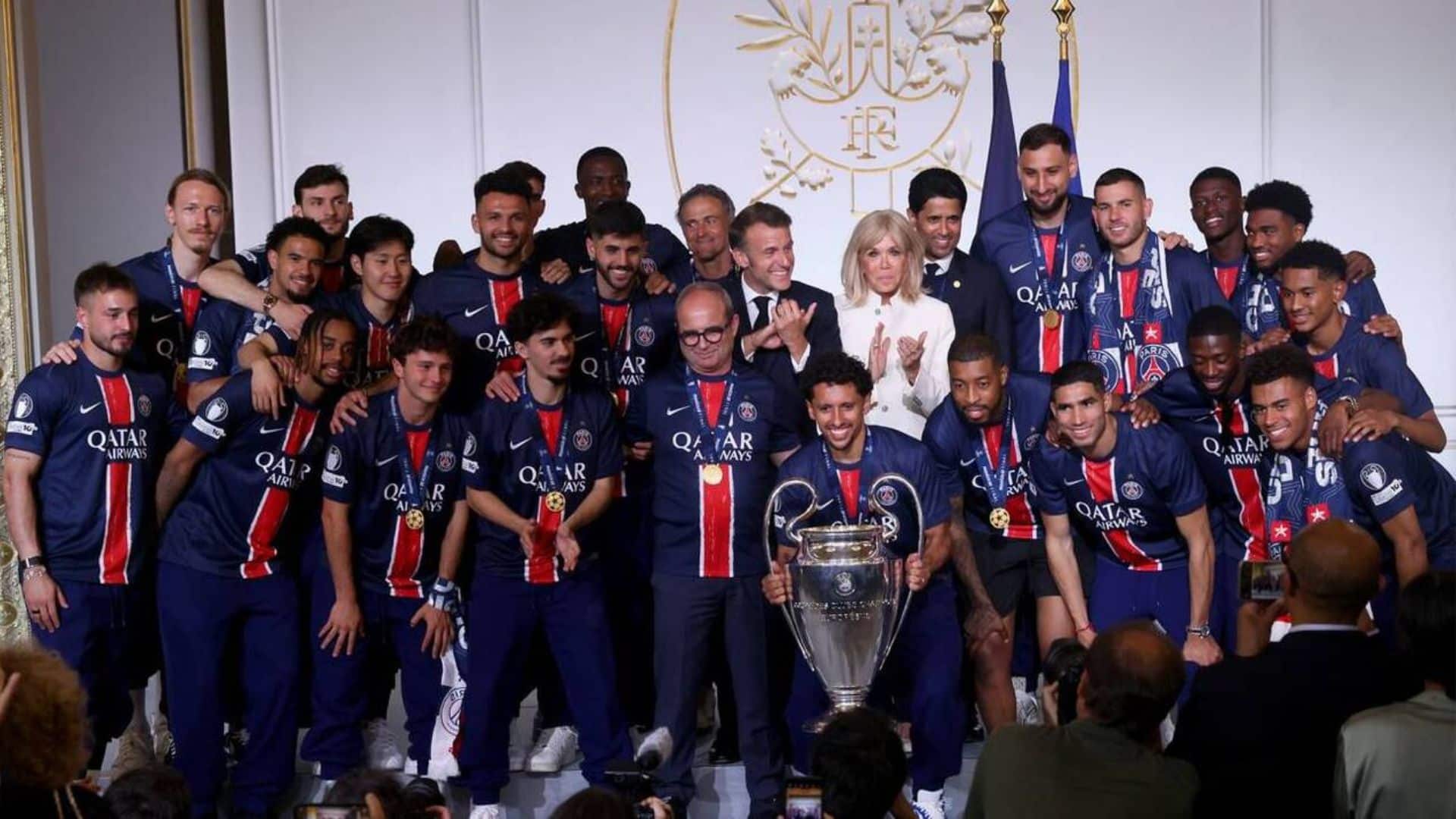 Ligue des champions : les internautes trouvent Emmanuel Macron moins enthousiaste après la victoire du PSG